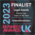 Finalist, Legal Awards 2023, Family Law Team of the Year, Business Awards UK