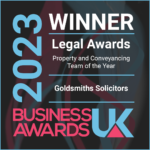 Winner, Legal Awards 2023, Property and Conveyancing Team of the Year, Business Awards UK